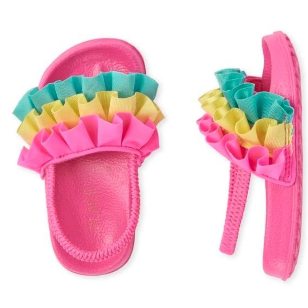 TCP ruffle slides NWT